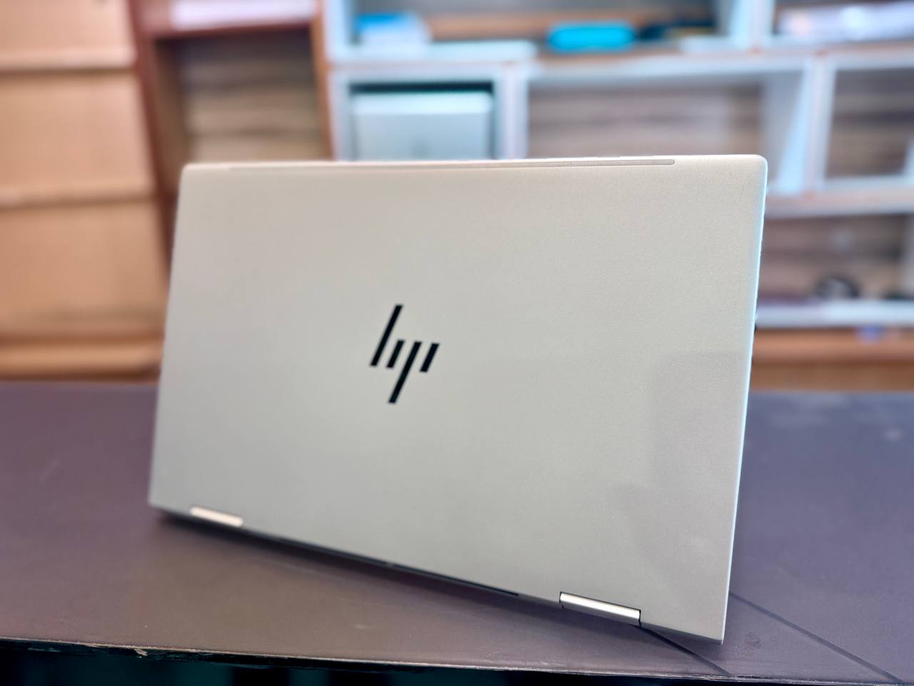 HP envy x360,Back side view