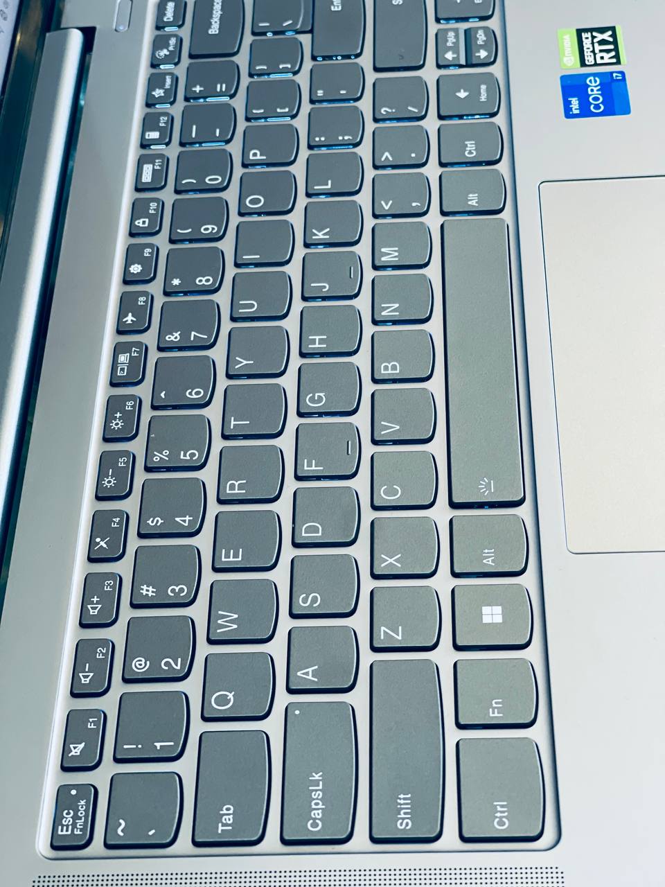 Lenovo ideapad,keybord view